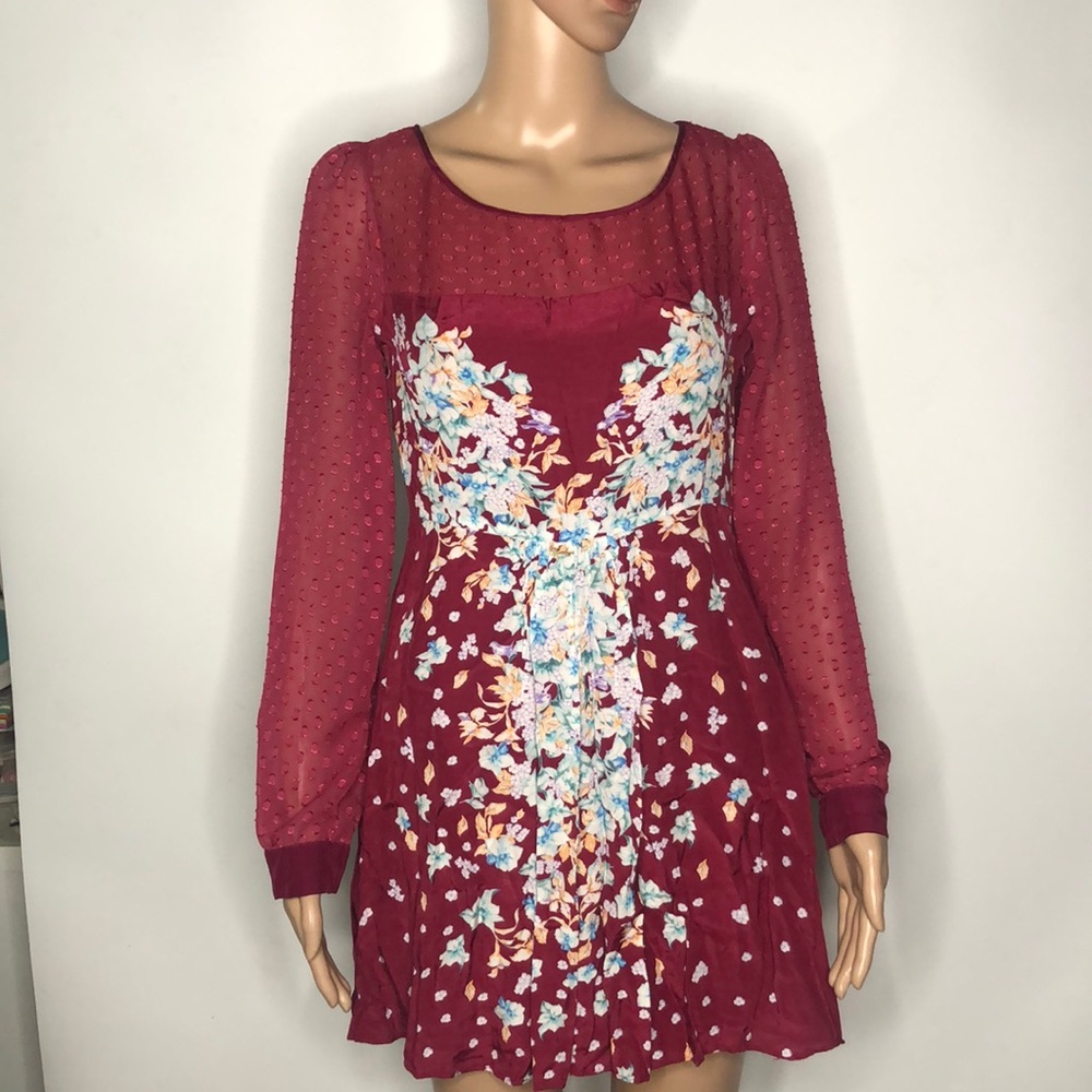 Free People Floral Dress Size 2